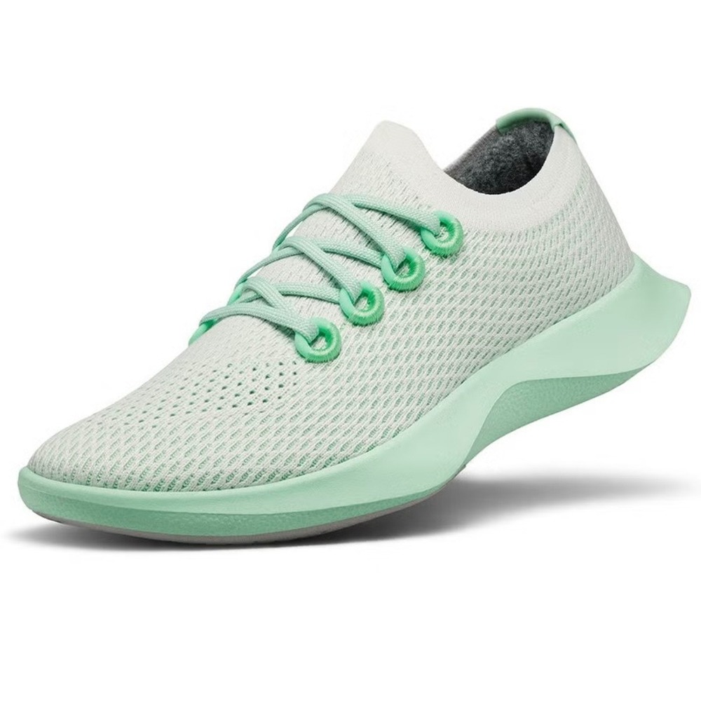 Allbirds Tree Dasher 1 Womens 8.5 Mint Green Running Shoes Sneakers